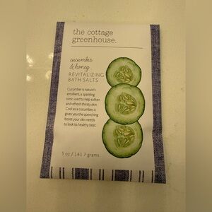 Botanic Beauty Market Cucumber & Honey Bath Salts